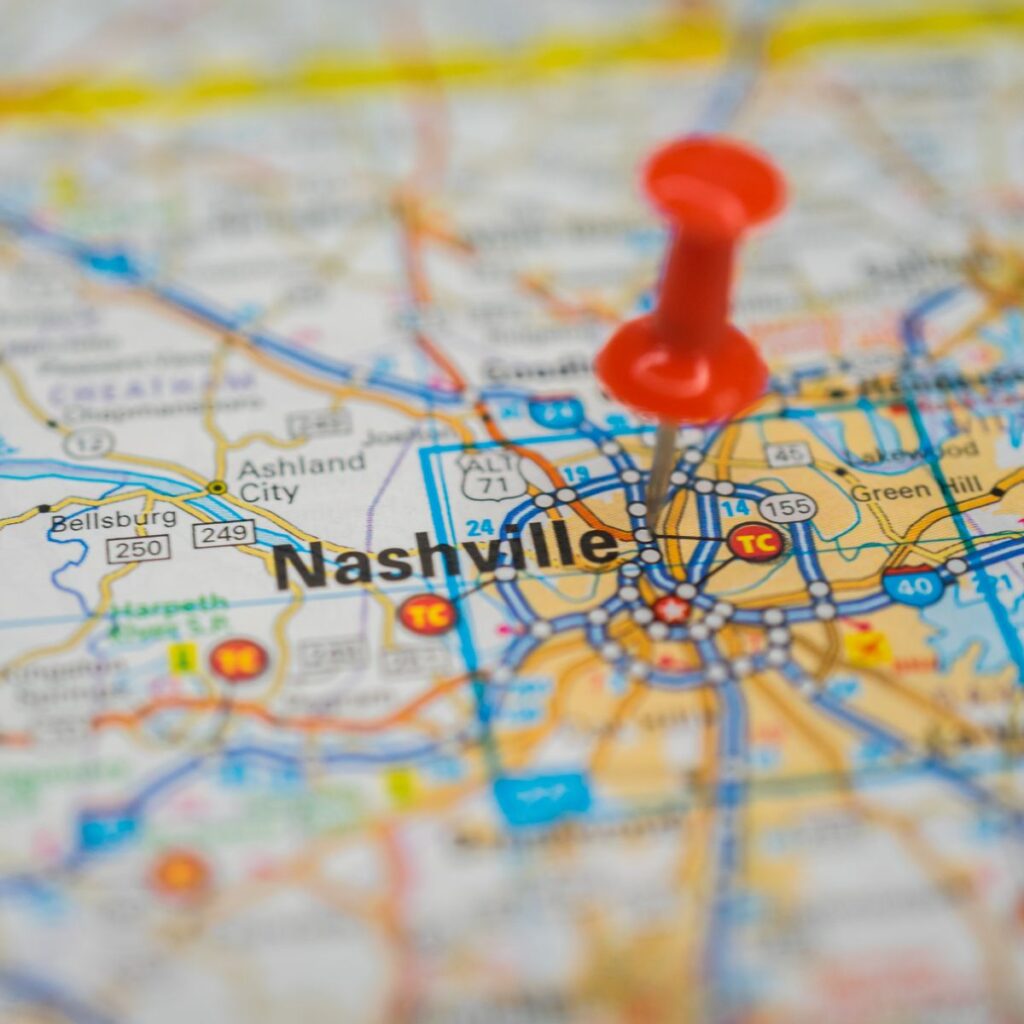 nashville Maps